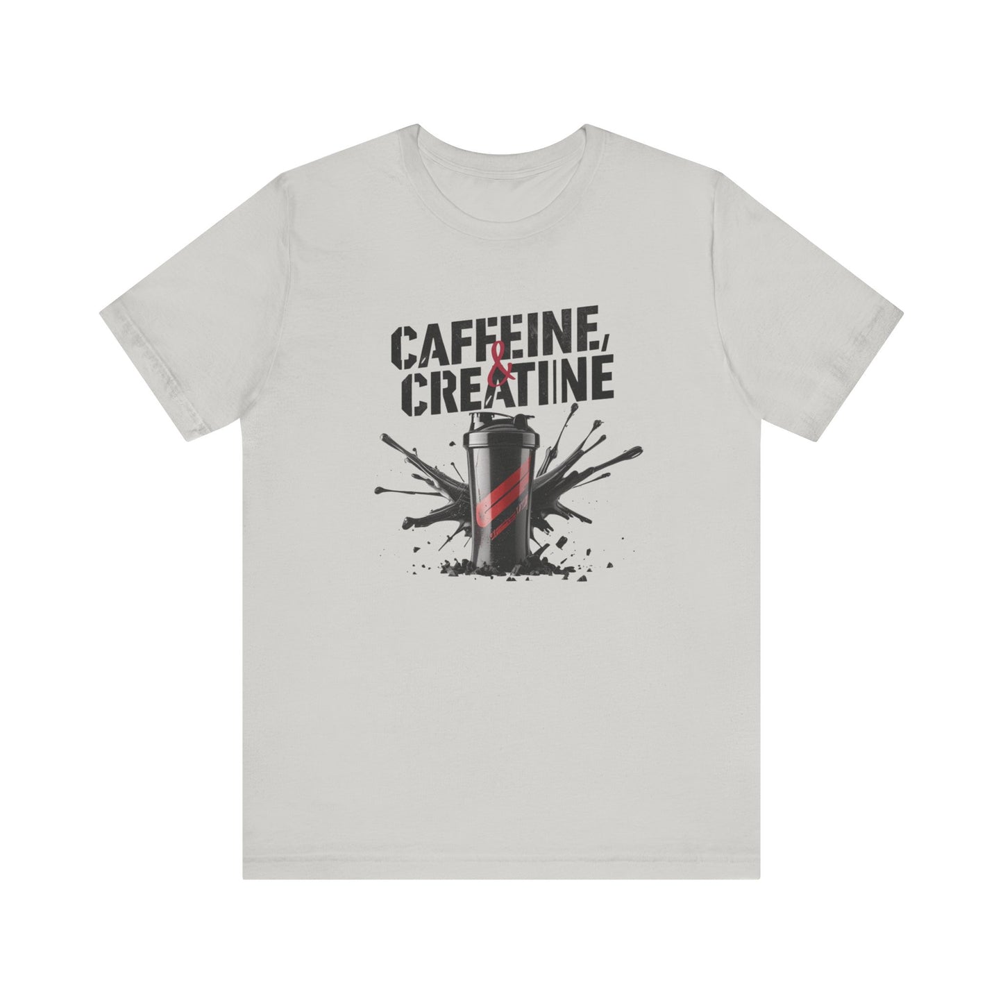 Energizing Caffeine & Creatine Tee | Gym Shirt & Motivational Athlete Gift