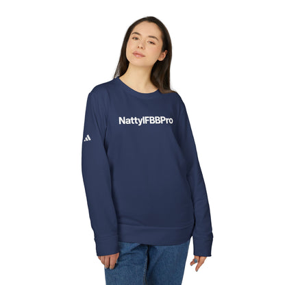 Adidas Natty IFBB Pro Crewneck Gym Fleece Sweatshirt