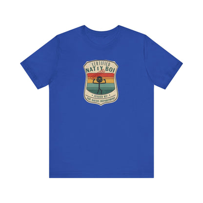 Certified Nati Boi Unisex Tee - Fun Vintage Design