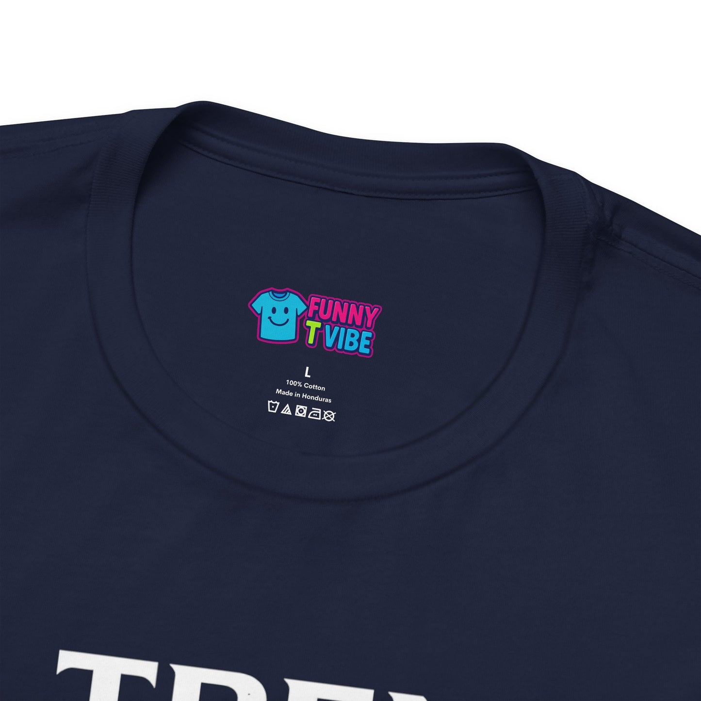 TREN® Warning May Cause Questionable Gains Gym T-Shirt | Funny Bodybuilding Tee