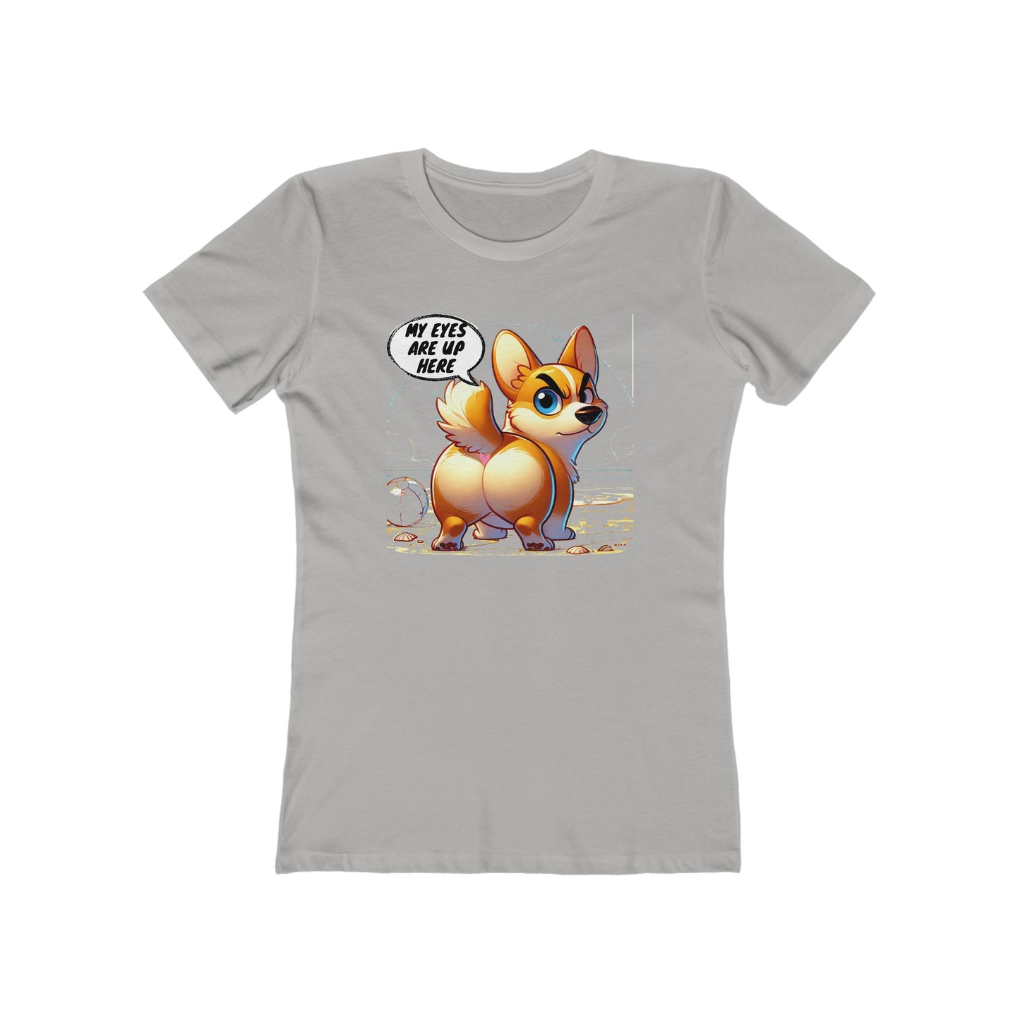 Cute Corgi Graphic Tee, Fun T-Shirt for Dog Lovers, Quirky Animal Apparel, Gifts for Pet Owners, Casual Wear, Summer Style