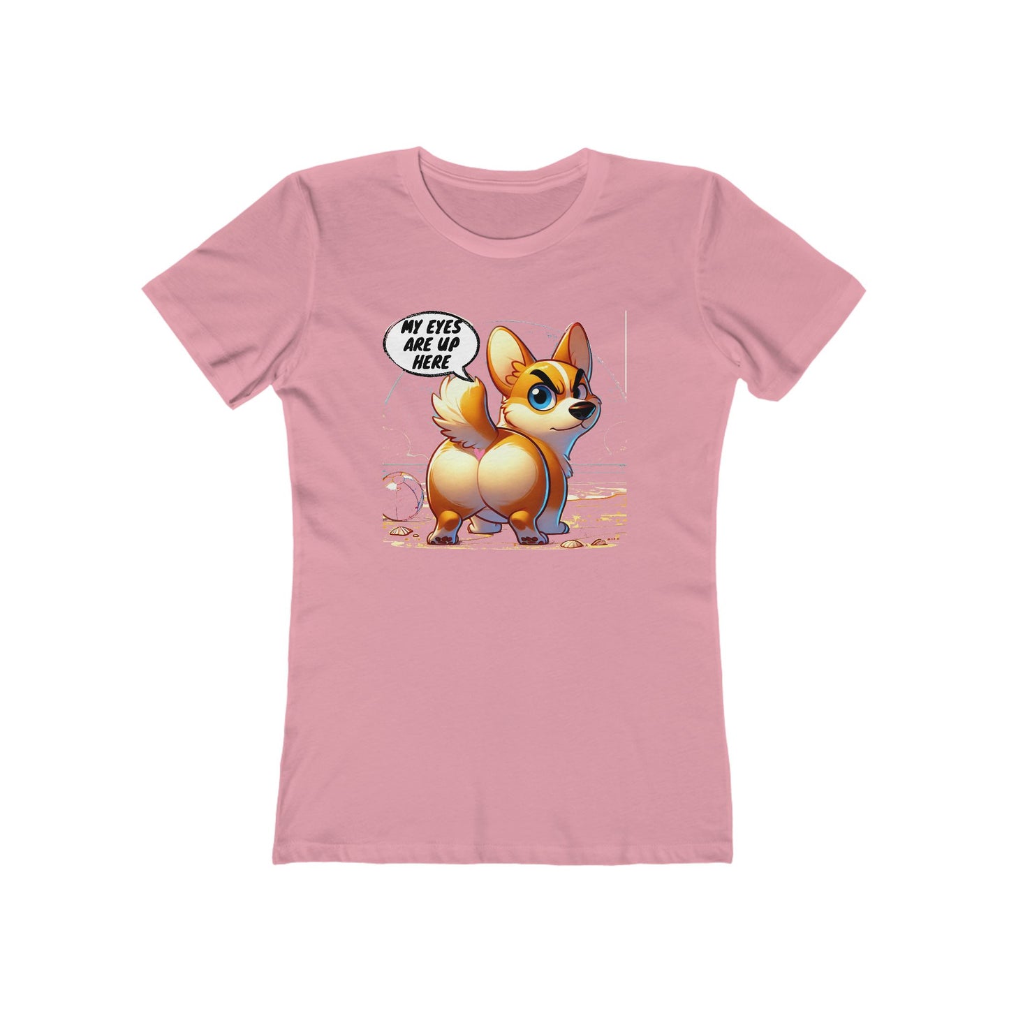 Cute Corgi Graphic Tee, Fun T-Shirt for Dog Lovers, Quirky Animal Apparel, Gifts for Pet Owners, Casual Wear, Summer Style