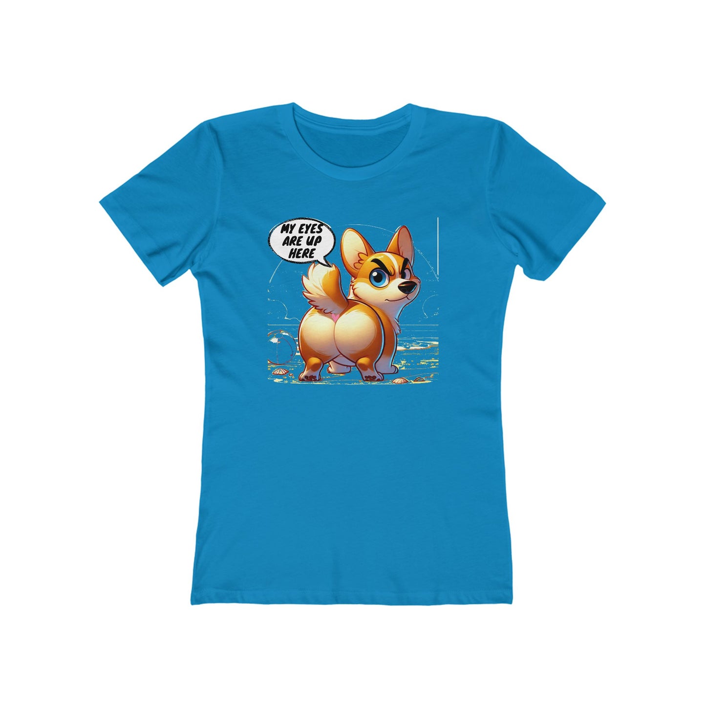 Cute Corgi Graphic Tee, Fun T-Shirt for Dog Lovers, Quirky Animal Apparel, Gifts for Pet Owners, Casual Wear, Summer Style