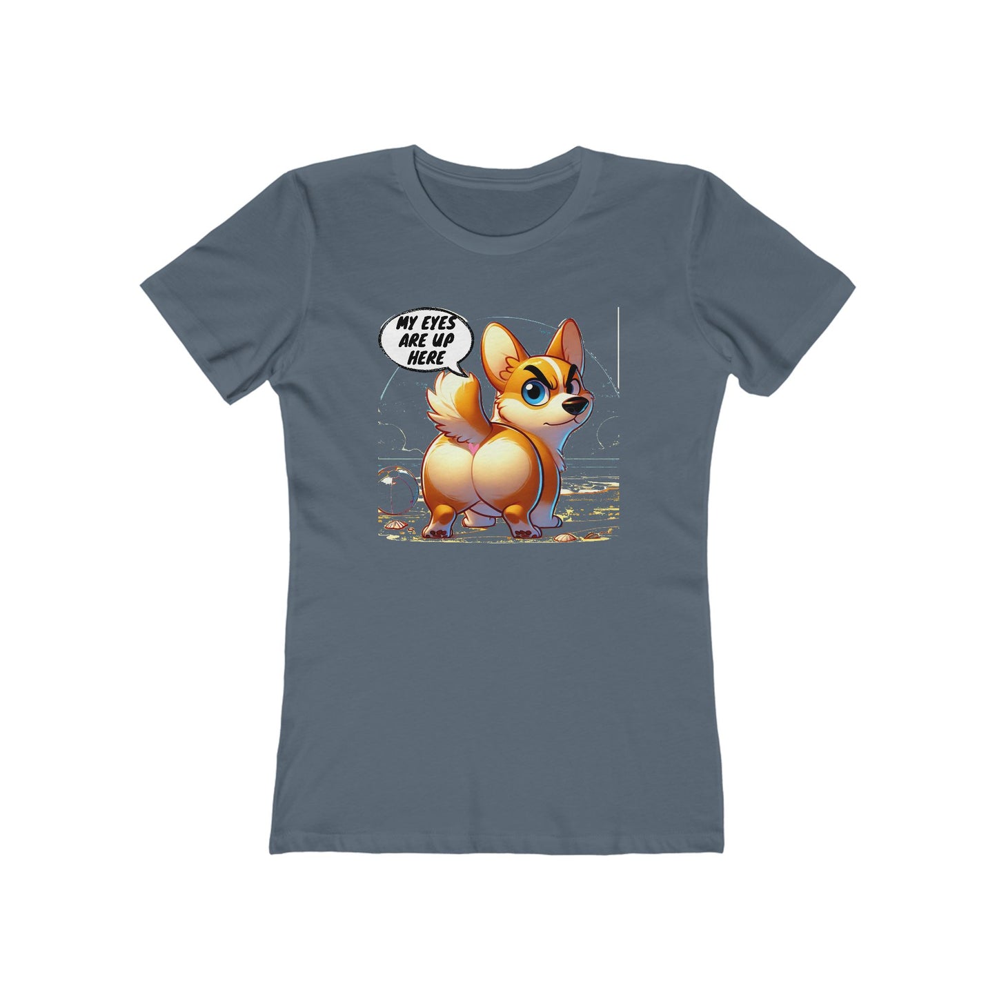 Cute Corgi Graphic Tee, Fun T-Shirt for Dog Lovers, Quirky Animal Apparel, Gifts for Pet Owners, Casual Wear, Summer Style