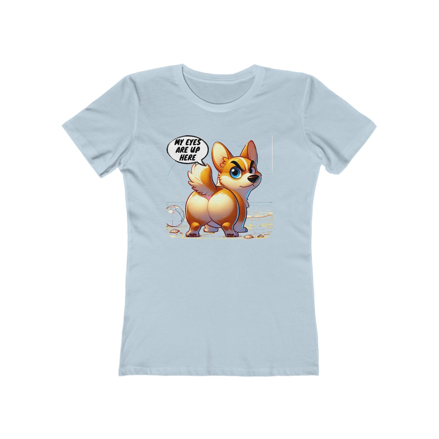 Cute Corgi Graphic Tee, Fun T-Shirt for Dog Lovers, Quirky Animal Apparel, Gifts for Pet Owners, Casual Wear, Summer Style