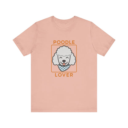 Poodle Lover Unisex Jersey T-Shirt | Classic Dog Breed Tee & Pet Owner Gift