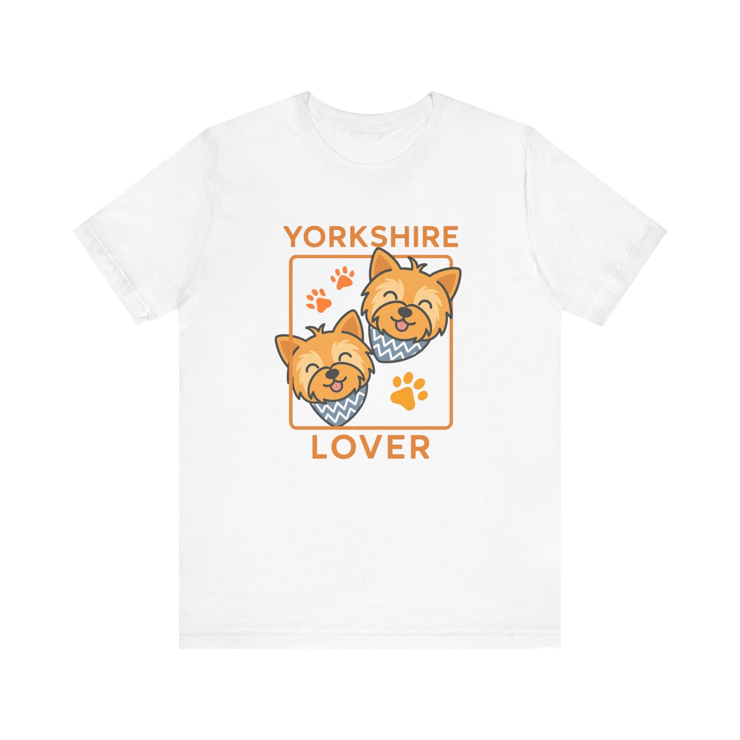 Double Yorkshire Lover T-Shirt | Cute Dog Mom/Dad Gift & Pet Apparel