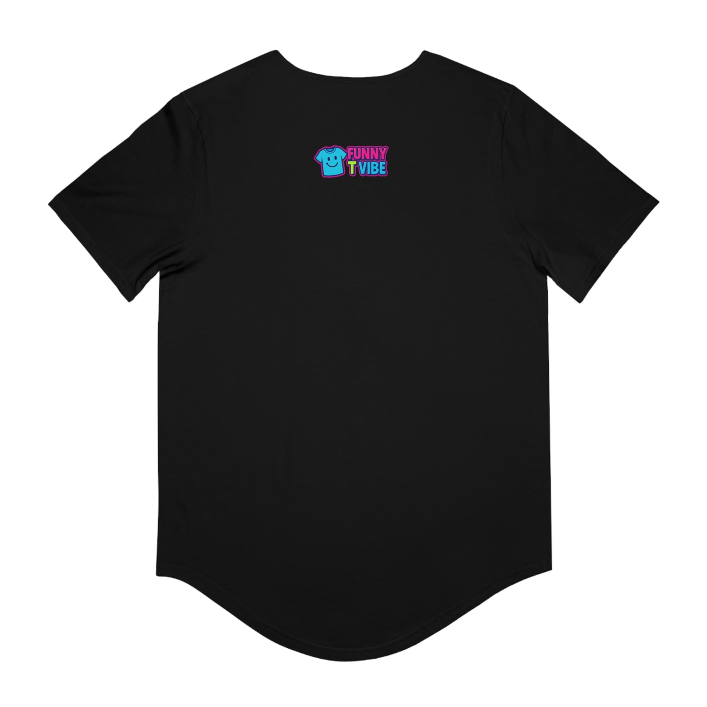 Funny Podcast Tee, Curved Hem Shirt, Humorous Graphic Tee for Men, Ideal Gift for Podcasters, Casual Wear for Men