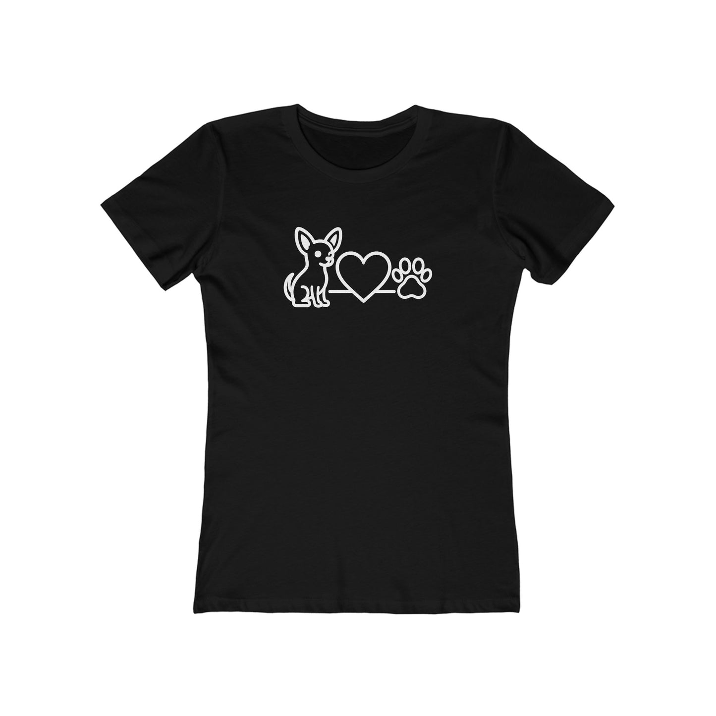 Charming Chihuahua Graphic T-Shirt | Cute Dog Mom & Pet Lover Gift
