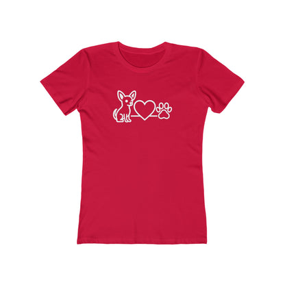 Charming Chihuahua Graphic T-Shirt | Cute Dog Mom & Pet Lover Gift