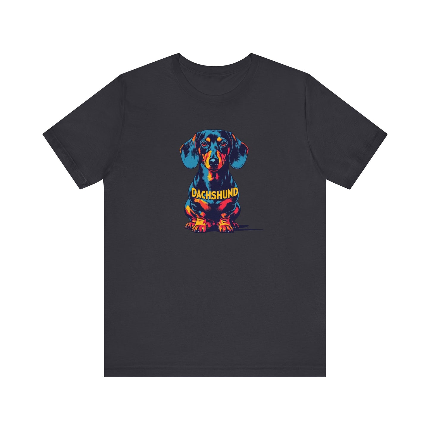 Colorful Dachshund T-Shirt | Cute Wiener Dog Tee, Dog Lover Gift, Unisex Pet Owner Shirt