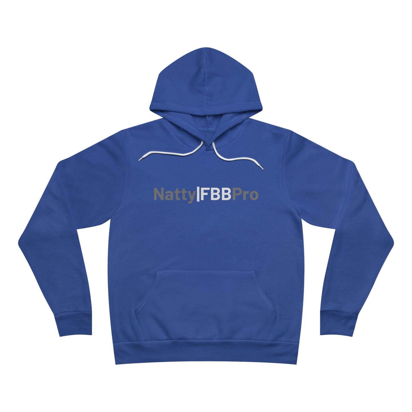 Natty IFBB Pro Pullover Hoodie – Fitness Minimalist Black Hoodie