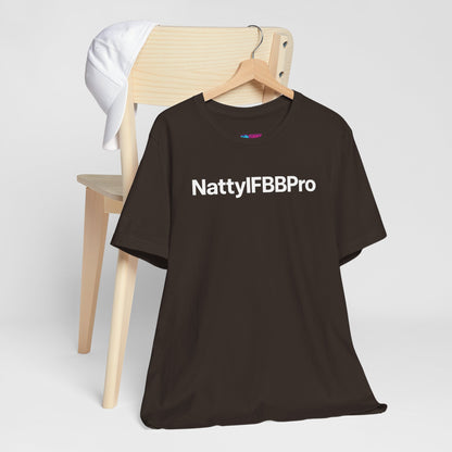 Natty IFBB Pro Unisex T-Shirt Minimalist Gym Tee