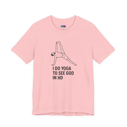 Yoga Humor T-Shirt Funny Yoga Graphic Tee