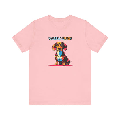Colorful Dachshund T-Shirt | Unisex Dog Lover Gift & Pet Owner Tee