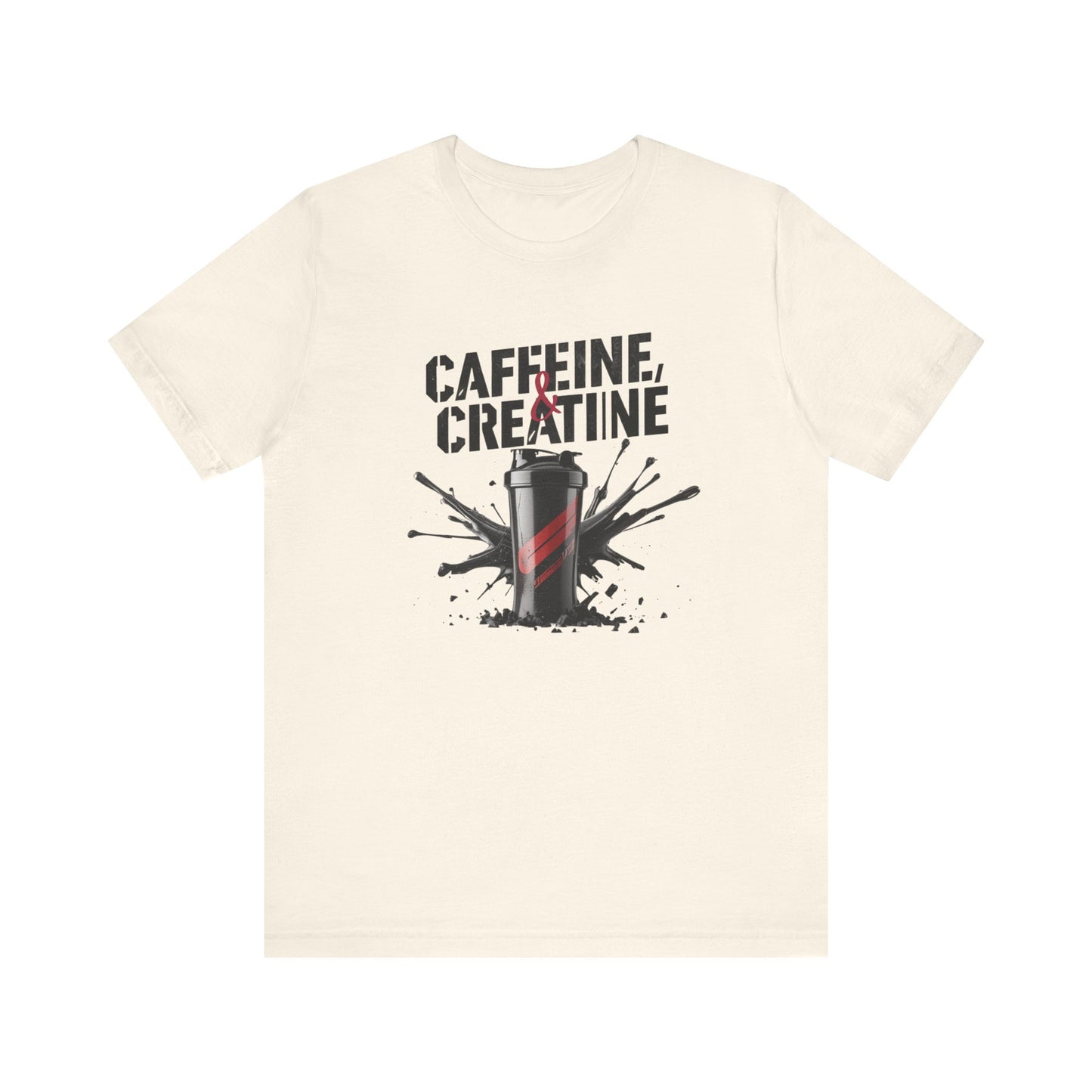 Energizing Caffeine & Creatine Tee | Gym Shirt & Motivational Athlete Gift