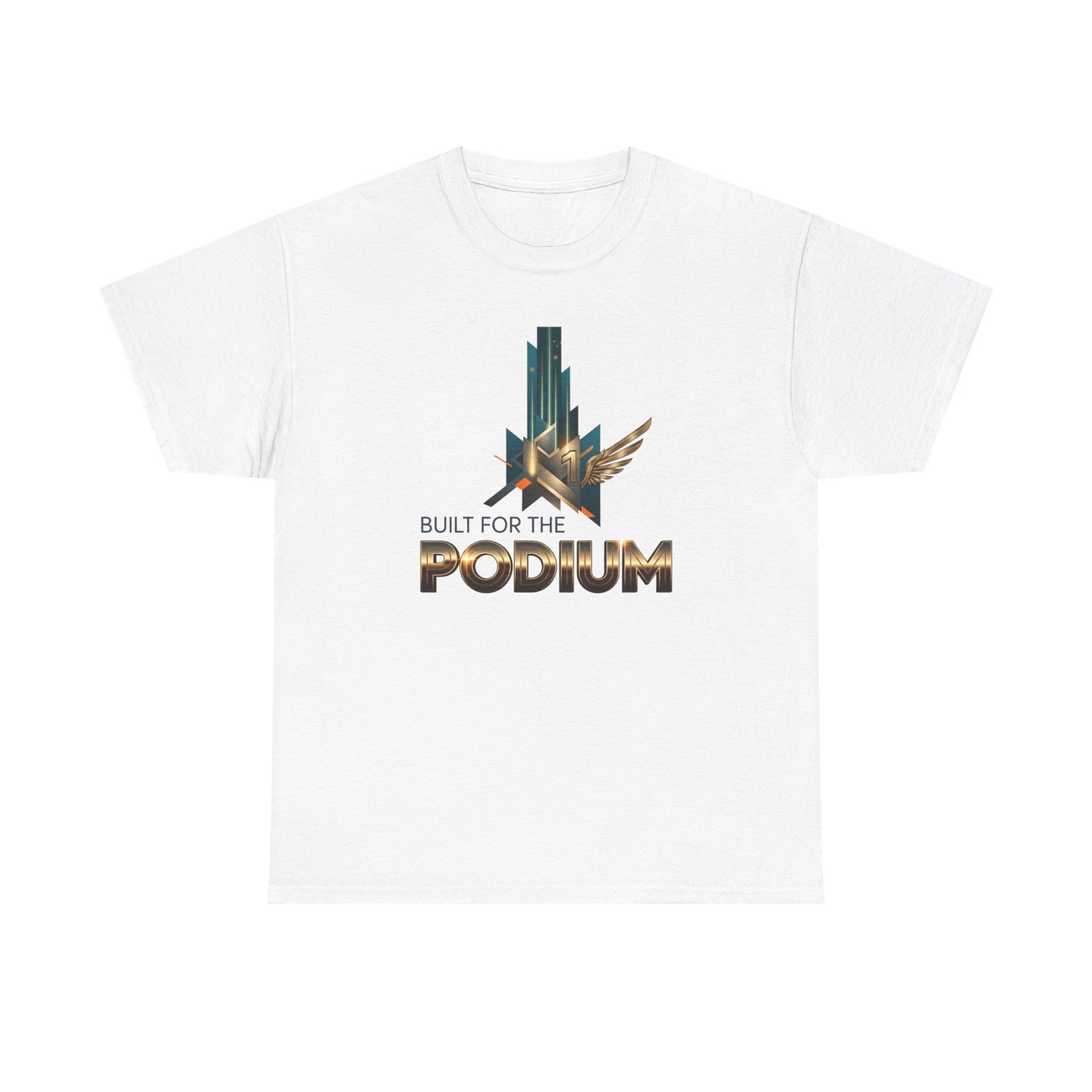 Podium Glory Unisex Tee | Motivational Sports Fan & Athlete Gift