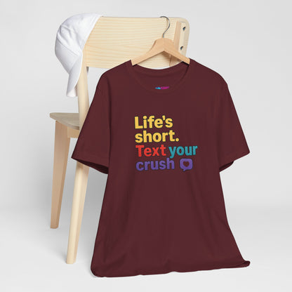 Text Your Crush T-Shirt | Cute Retro Graphic Tee