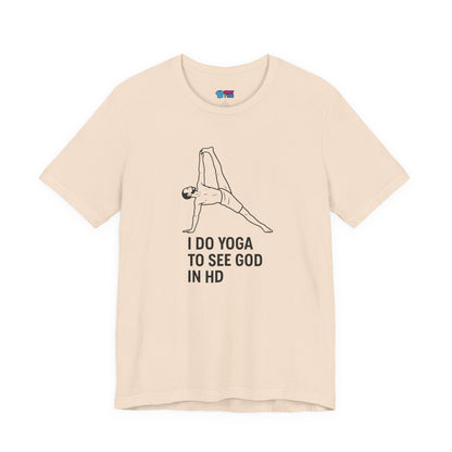 Yoga Humor T-Shirt Funny Yoga Graphic Tee