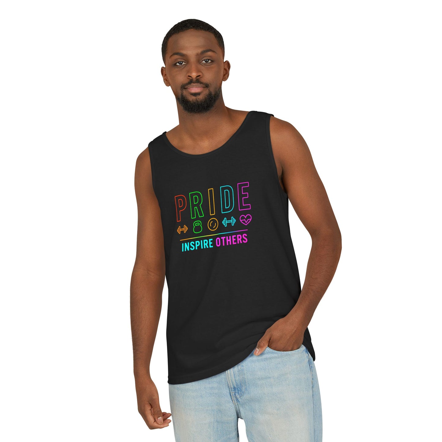 Pride Inspire Others Tank Top | Unisex LGBTQ+ Apparel & Festival Wear