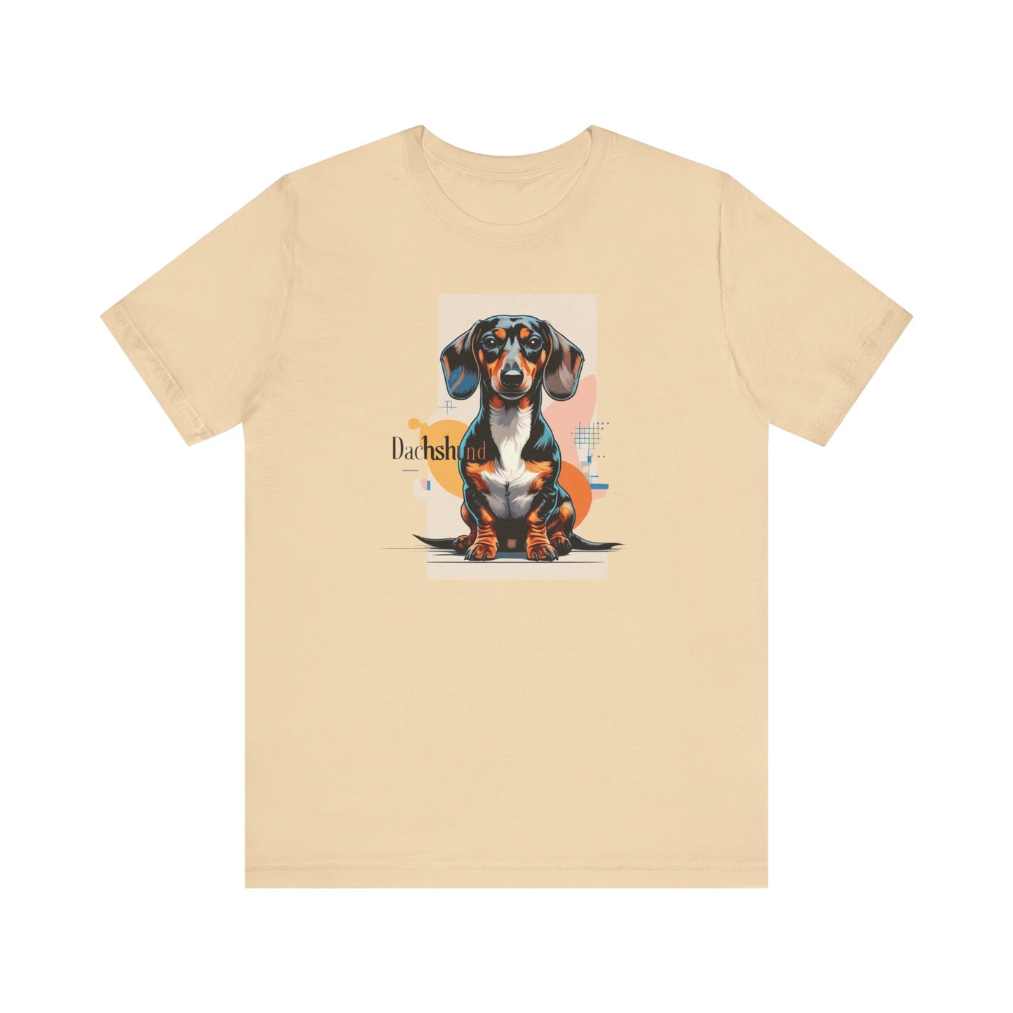 Dachshund Lover's Unisex Tee, Cute Dog Graphic Shirt, Animal Art Tee, Pet Lover Gift, Casual Dog Tee, Birthday Gift Idea