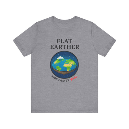 Flat Earther T-Shirt | Funny Conspiracy Theory Tee, Unisex Humorous Gift