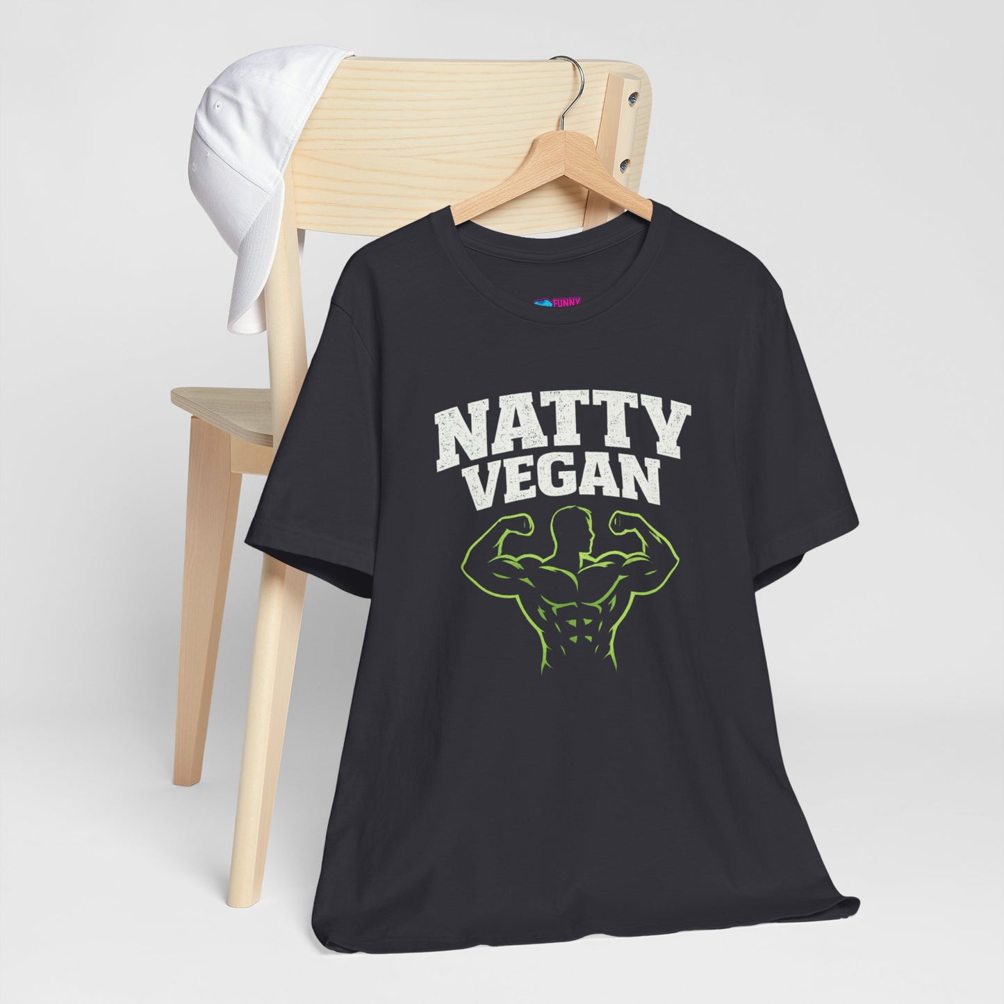 Natty Vegan T-Shirt | Gym Lifestyle Tee