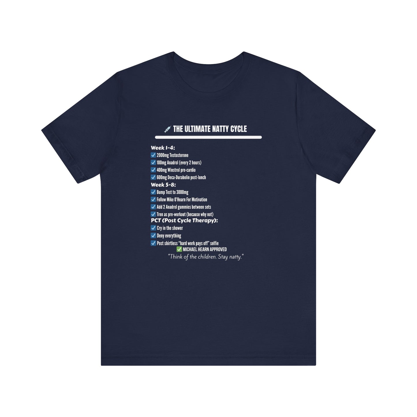 Funny Natty Cycle Tee - Unisex Jersey Short Sleeve Shirt