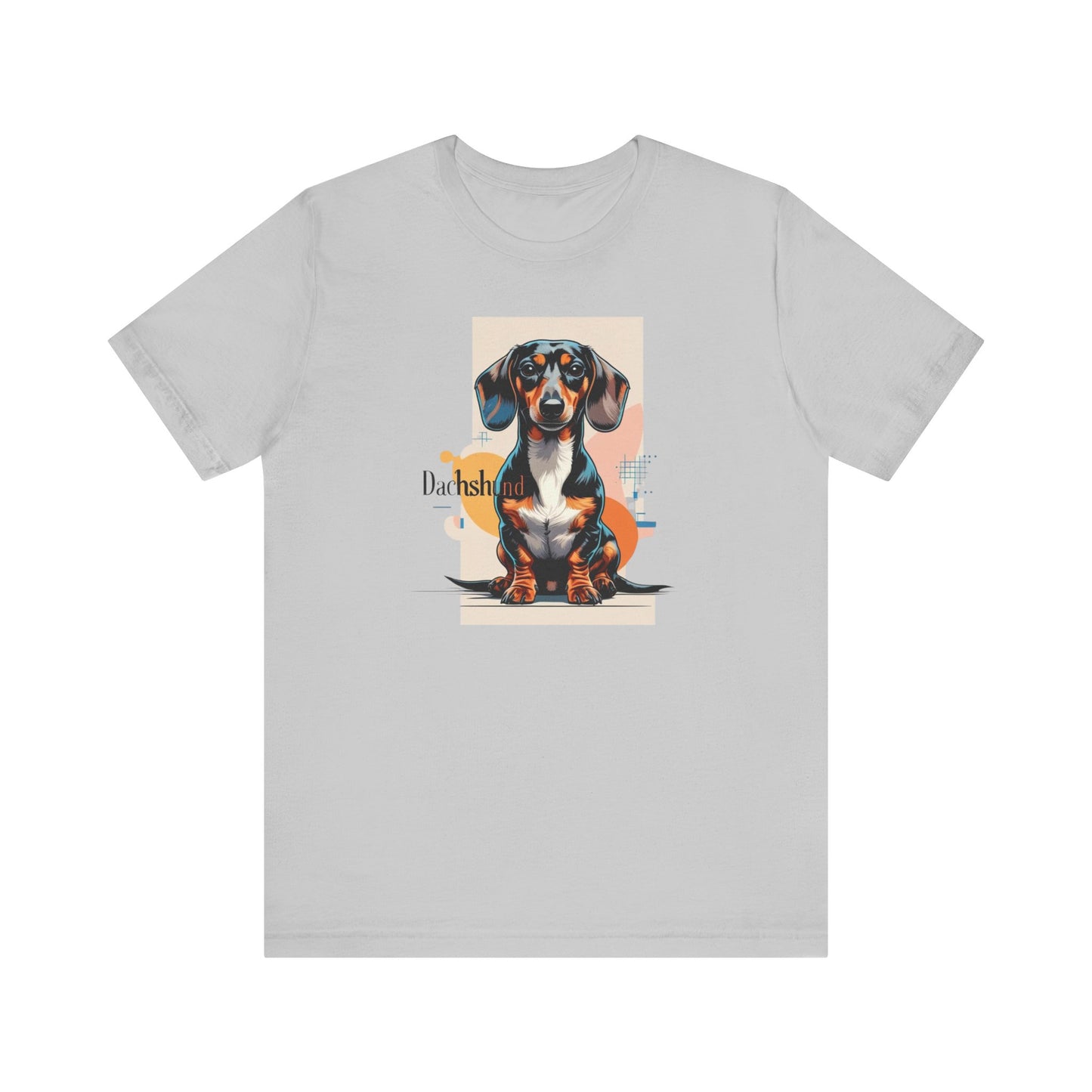Dachshund Lover's Unisex Tee, Cute Dog Graphic Shirt, Animal Art Tee, Pet Lover Gift, Casual Dog Tee, Birthday Gift Idea