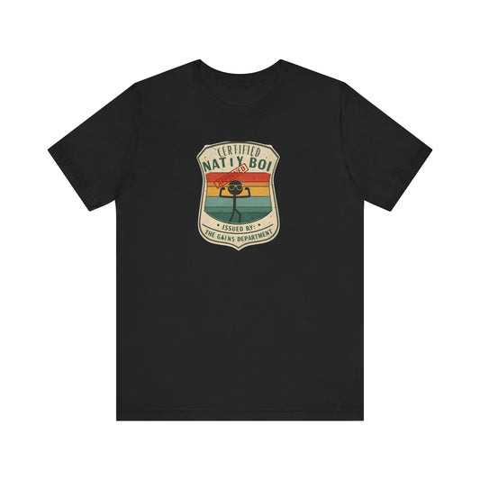 Certified Nati Boi Unisex Tee - Fun Vintage Design