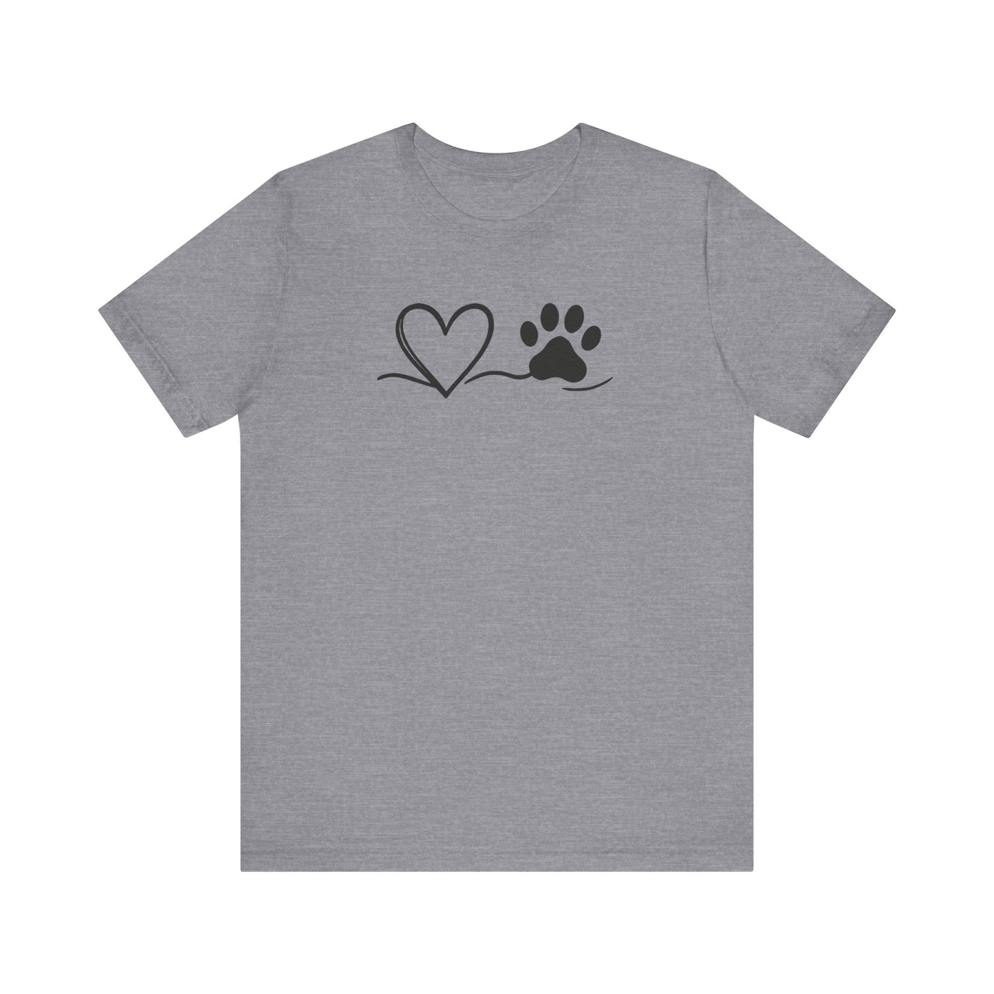 Pet Lover's Heart T-Shirt | Unisex Dog Lover Tee | Animal Adoption Support | Casual Gift for Pet Owners, Everyday Wear, Animal Rights [...]