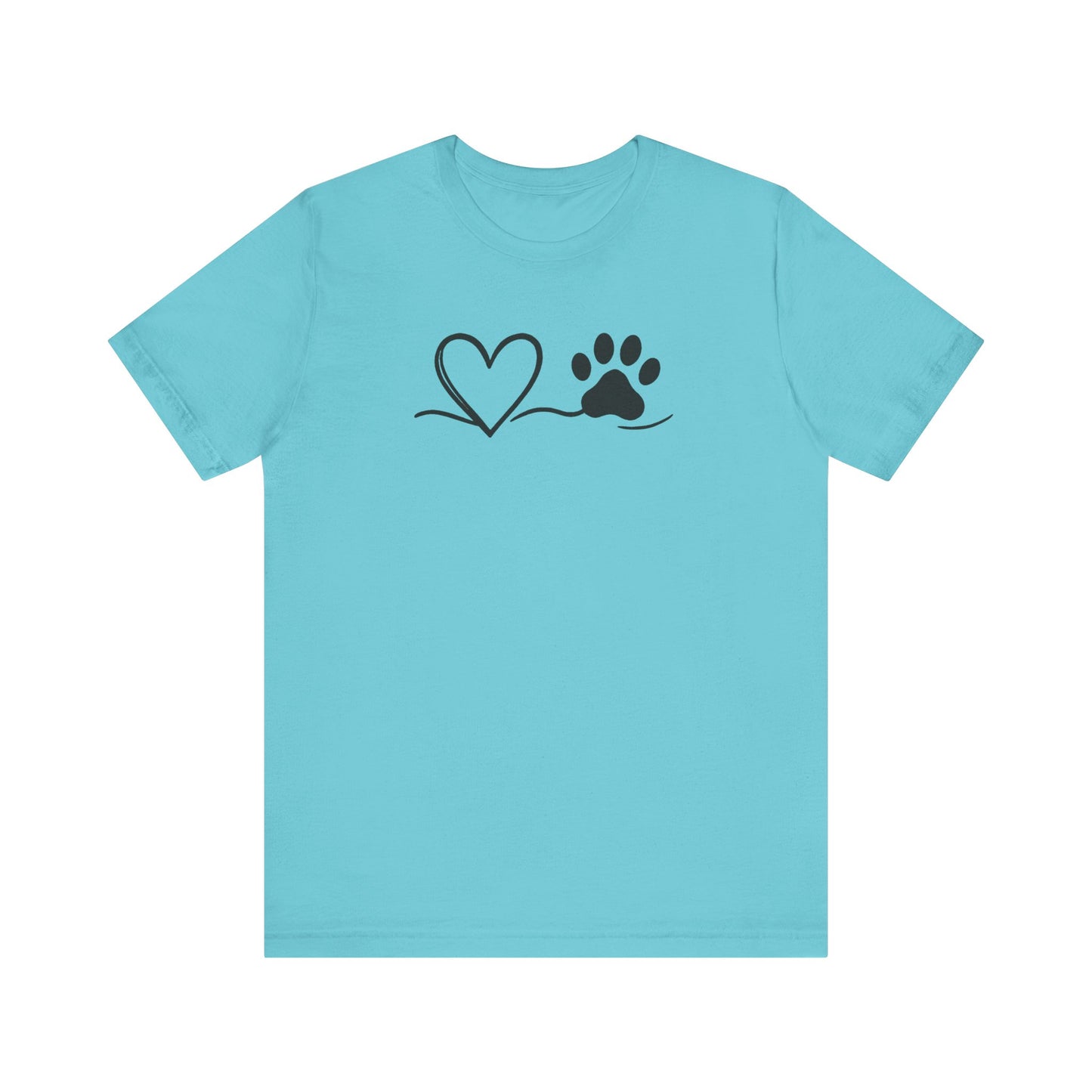 Pet Lover's Heart T-Shirt | Unisex Dog Lover Tee | Animal Adoption Support | Casual Gift for Pet Owners, Everyday Wear, Animal Rights [...]