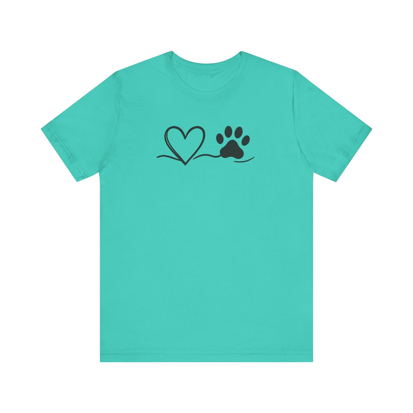 Pet Lover's Heart T-Shirt | Unisex Dog Lover Tee | Animal Adoption Support | Casual Gift for Pet Owners, Everyday Wear, Animal Rights [...]