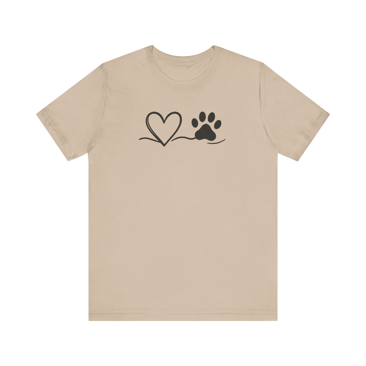 Pet Lover's Heart T-Shirt | Unisex Dog Lover Tee | Animal Adoption Support | Casual Gift for Pet Owners, Everyday Wear, Animal Rights [...]