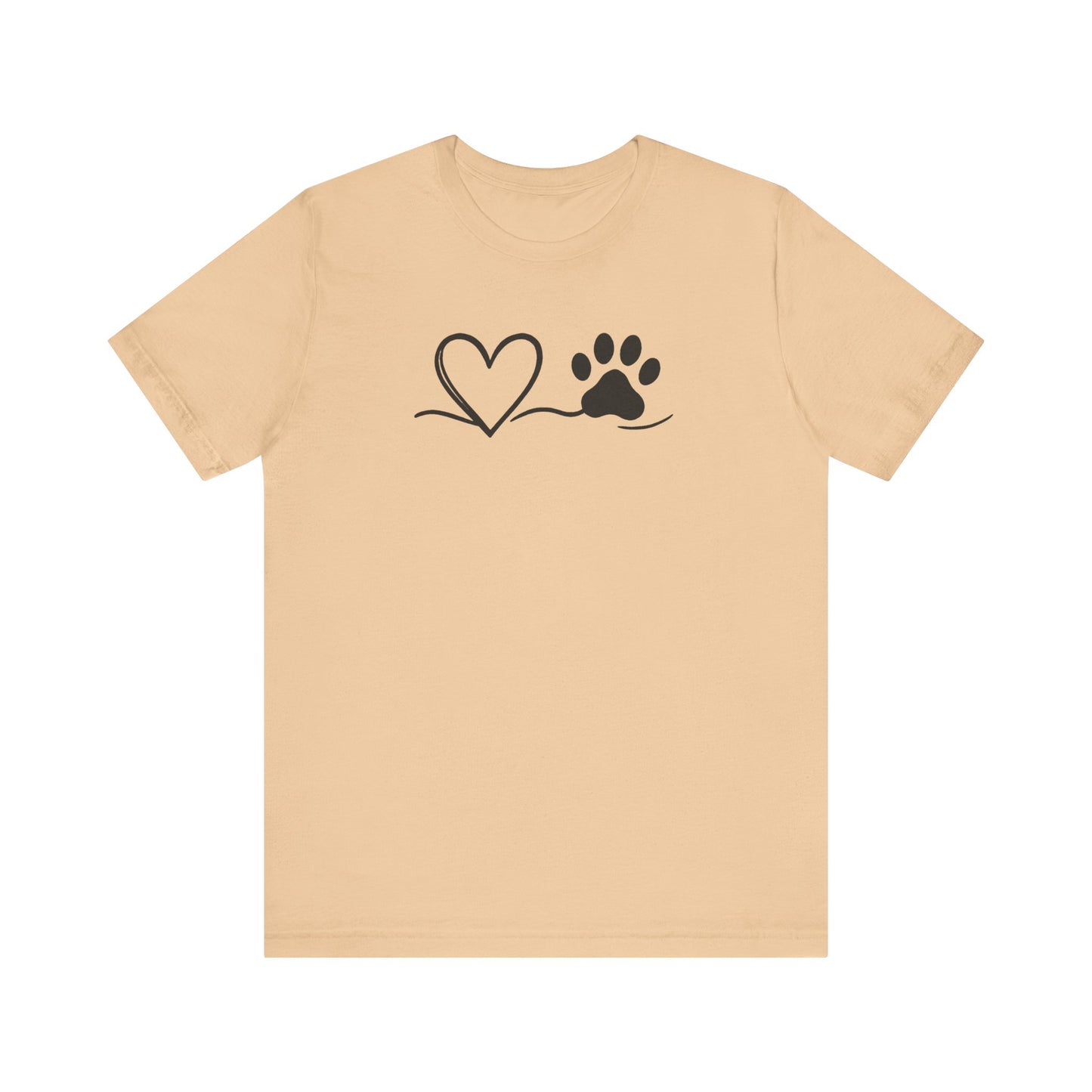 Pet Lover's Heart T-Shirt | Unisex Dog Lover Tee | Animal Adoption Support | Casual Gift for Pet Owners, Everyday Wear, Animal Rights [...]