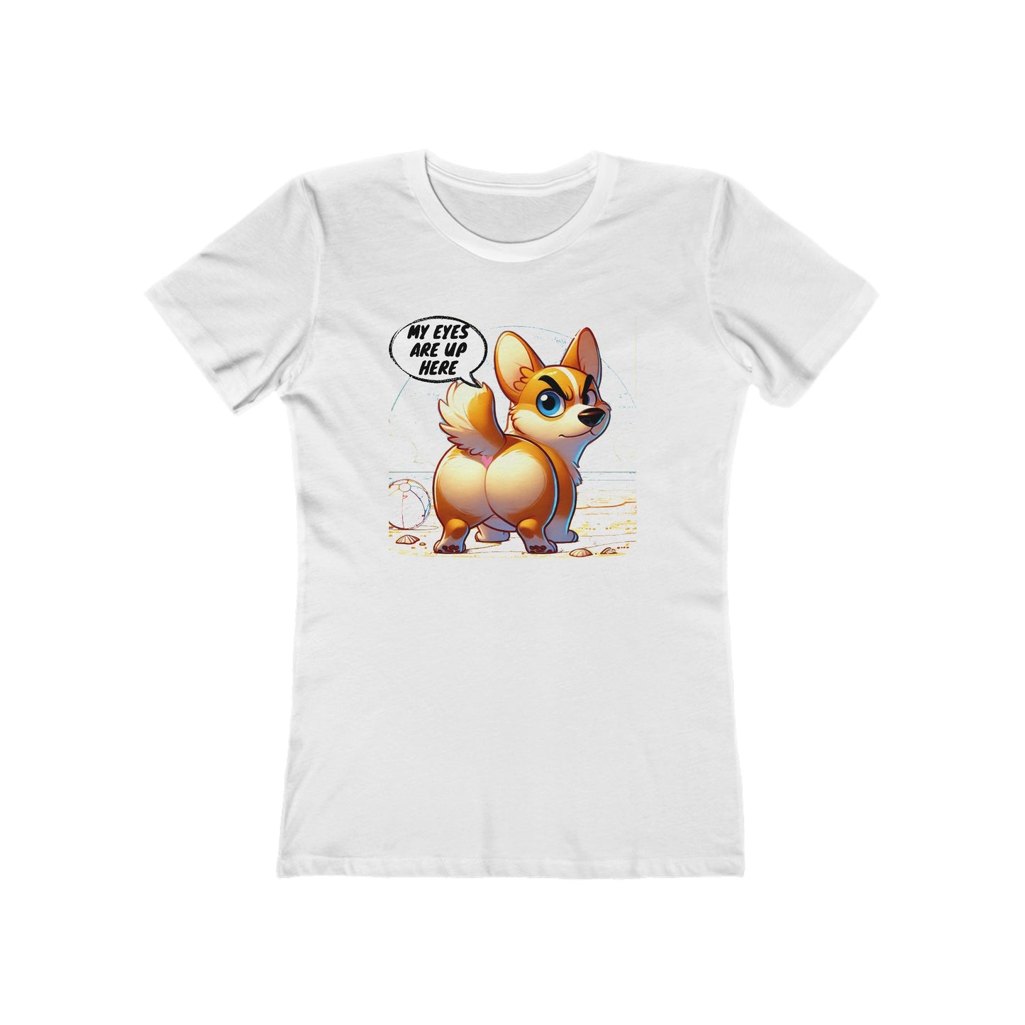 Cute Corgi Graphic Tee, Fun T-Shirt for Dog Lovers, Quirky Animal Apparel, Gifts for Pet Owners, Casual Wear, Summer Style