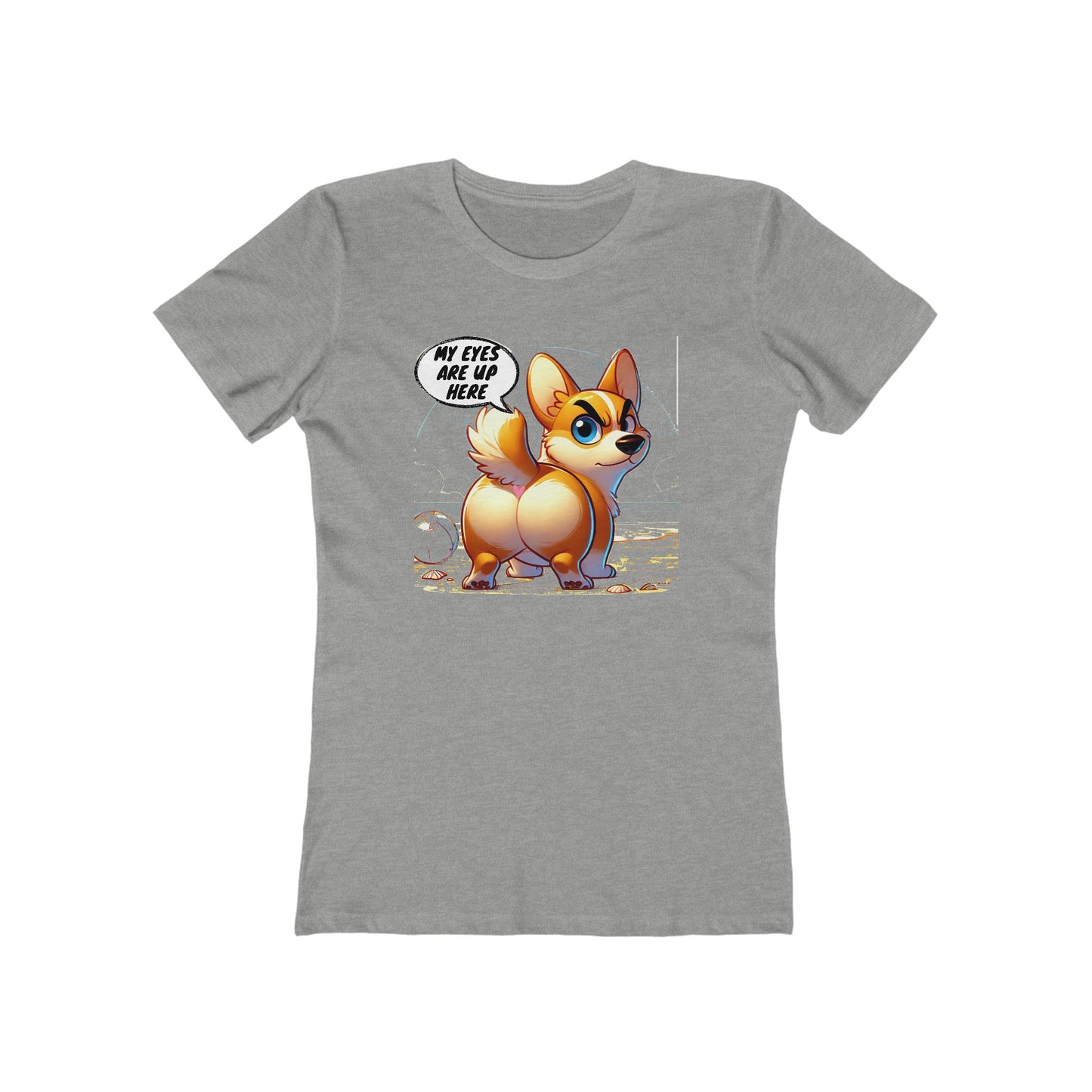 Cute Corgi Graphic Tee, Fun T-Shirt for Dog Lovers, Quirky Animal Apparel, Gifts for Pet Owners, Casual Wear, Summer Style