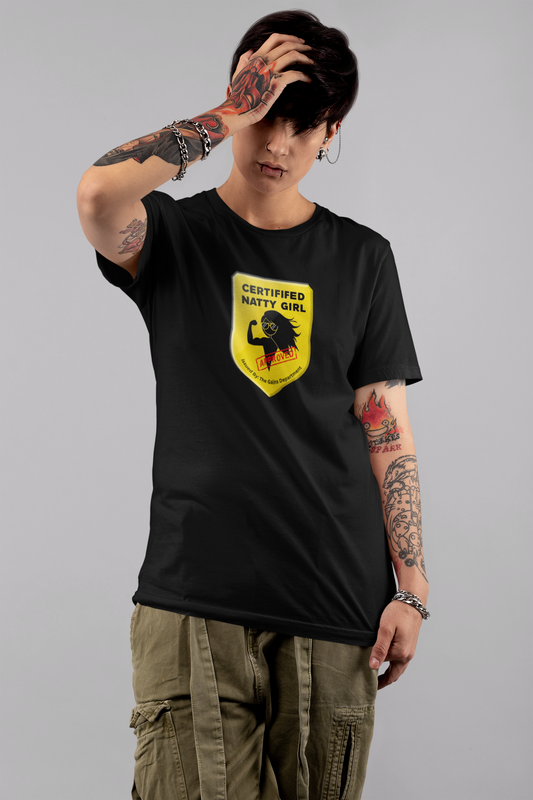 Funny Certified Natty Girl Tee - Unisex Short Sleeve Shirt