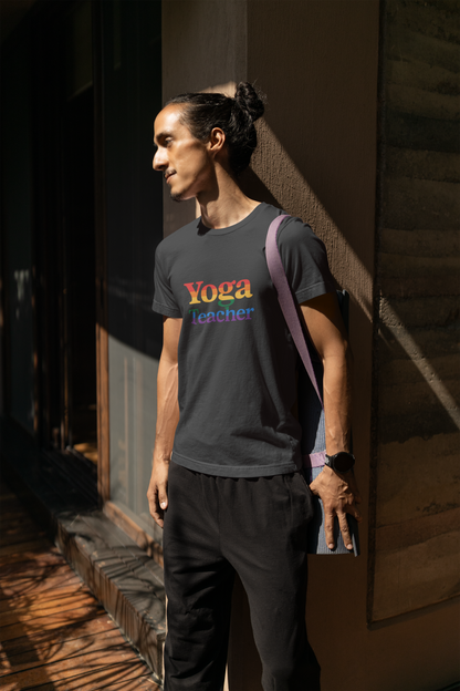 Pride LGBTQ Yoga Teacher Tee: Unisex Yoga Instructor Gift