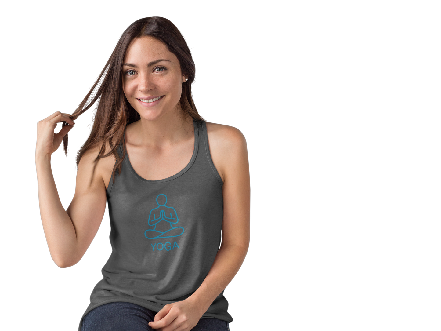 Yoga & Meditation Unisex Tank Top: Comfortable Workout & Fitness Tee