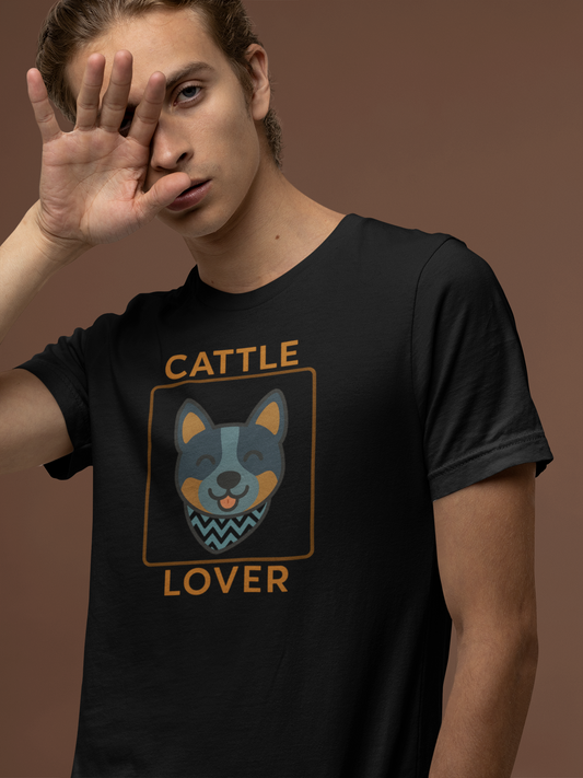 Australian Cattle Dog Lover Tee, Unisex T-Shirt for Dog Lovers, Animal Lover Gift, Casual Wear, Pet Owner Apparel