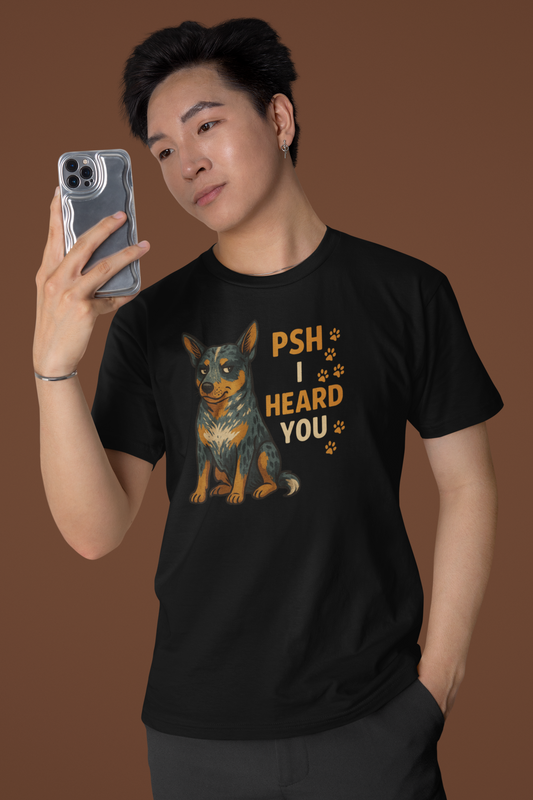 Australian Cattle Dog Funny Pet T-Shirt, Gift for Dog Parents, Animal Lover Apparel, Casual Everyday Wear
