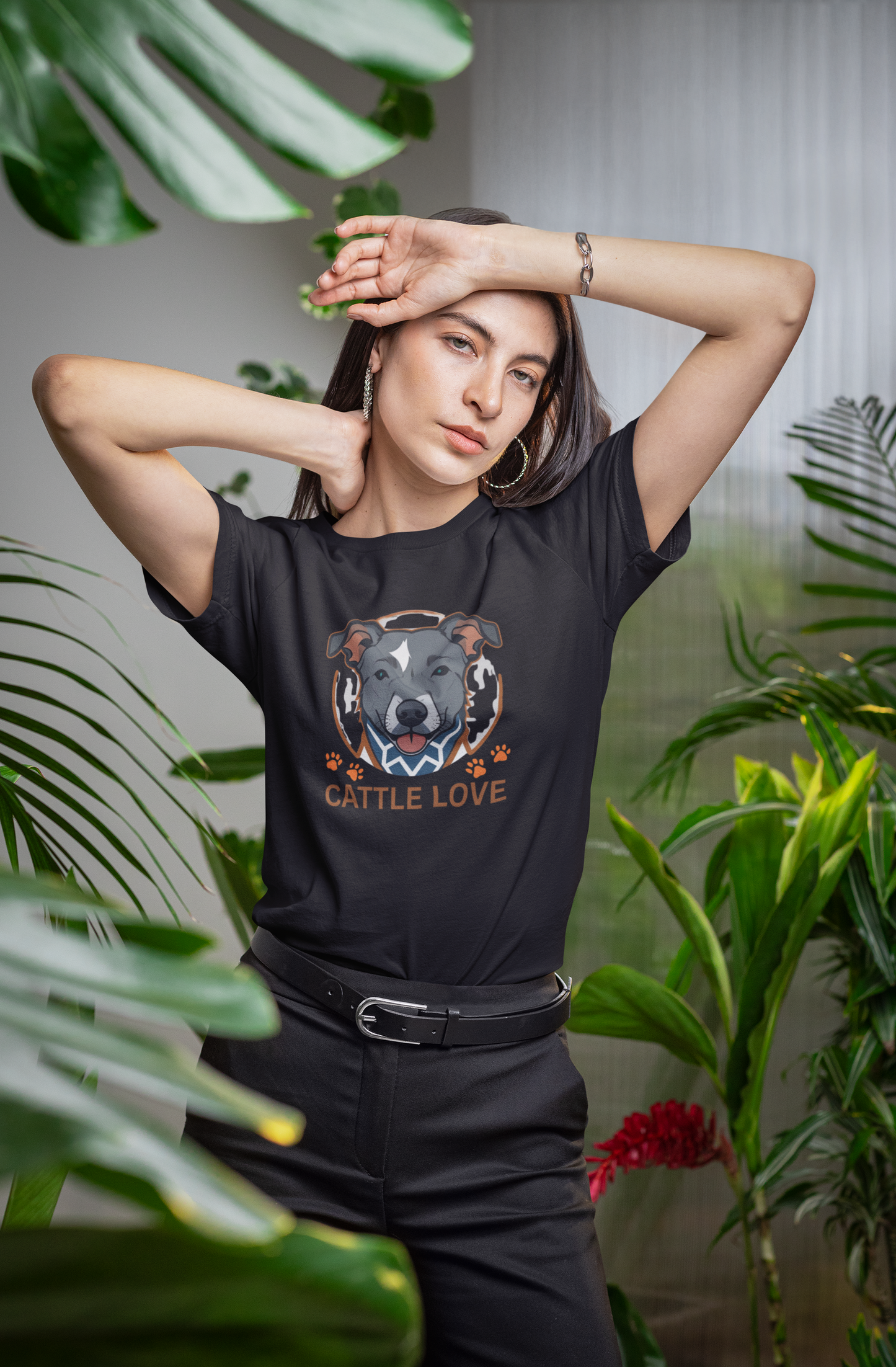 Cattle Love Unisex T-Shirt | Animal Lover & Dog Owner Gift