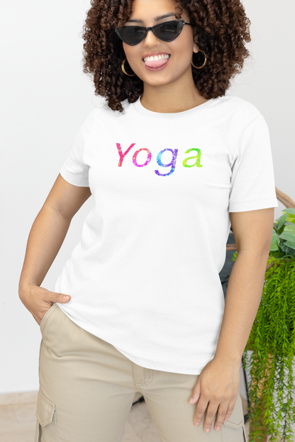 Yoga Vibes T-Shirt | Relaxed Fit Yoga Tee & Fitness Enthusiast Gift