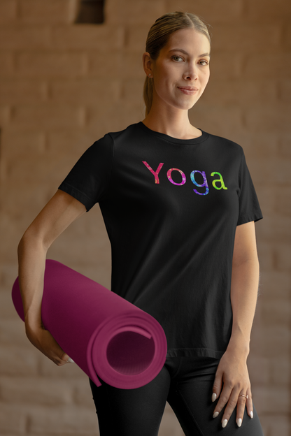 Yoga Vibes T-Shirt | Relaxed Fit Yoga Tee & Fitness Enthusiast Gift