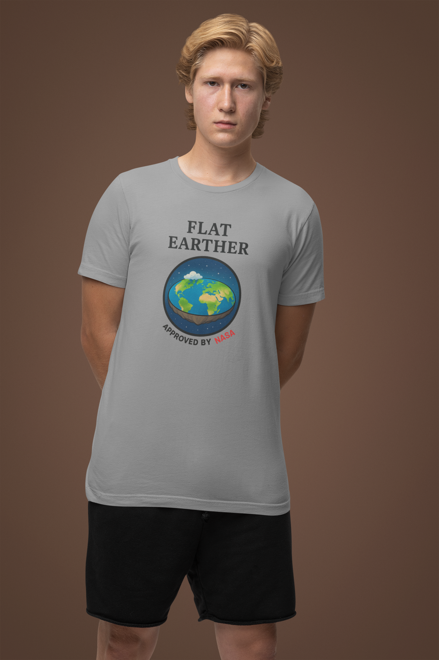 Flat Earther T-Shirt | Funny Conspiracy Theory Tee, Unisex Humorous Gift