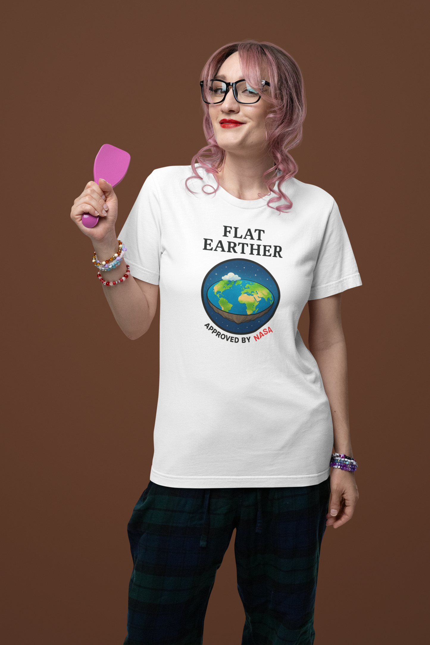 Flat Earther T-Shirt | Funny Conspiracy Theory Tee, Unisex Humorous Gift