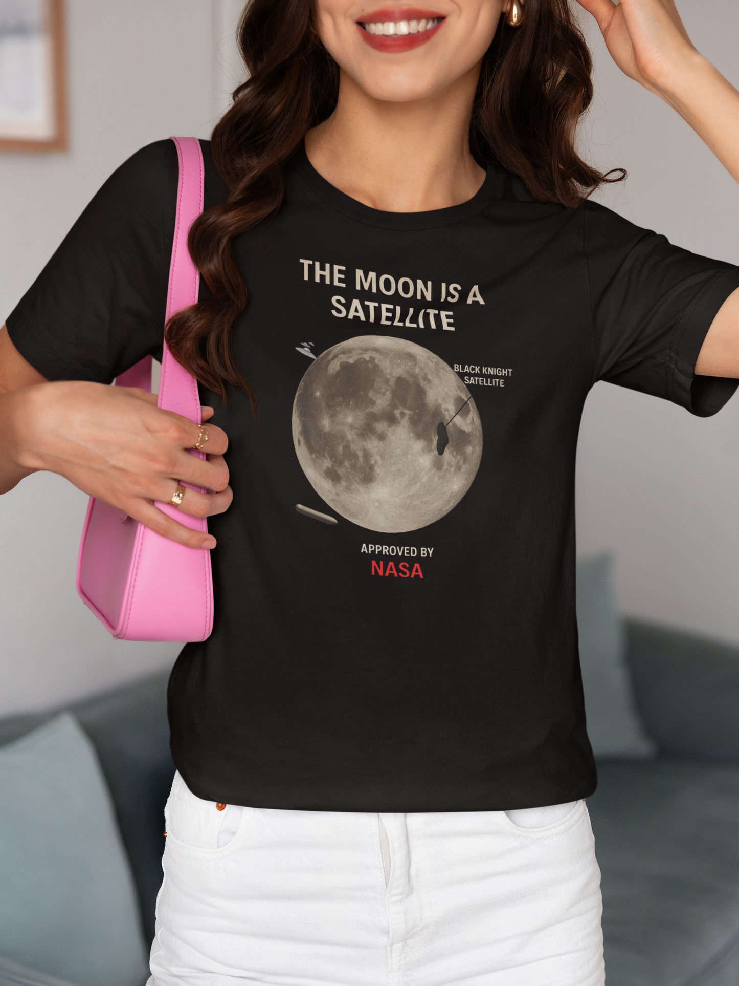 NASA Moon T-Shirt | Space & Astronomy Tee, Unisex Science Gift