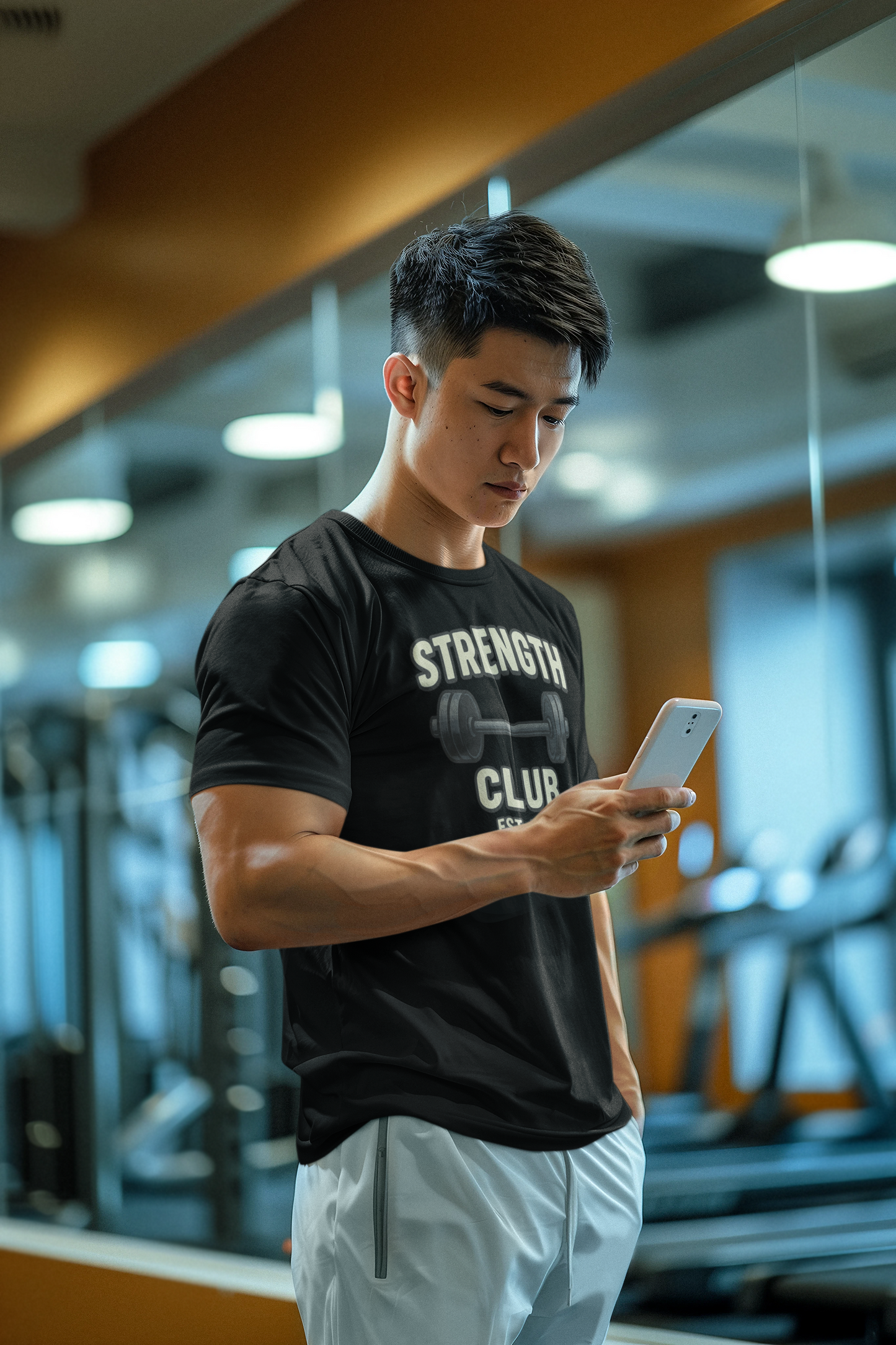 Strength Club Moisture-Wicking Tee | Unisex Gym Apparel & Fitness Gift