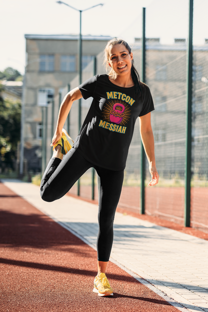 CrossFit Metcon Messiah T-Shirt | Funny Workout Tee, Unisex Fitness Gift for Lifters